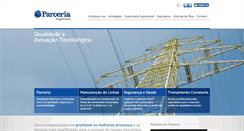 Desktop Screenshot of parceriaengenharia.com